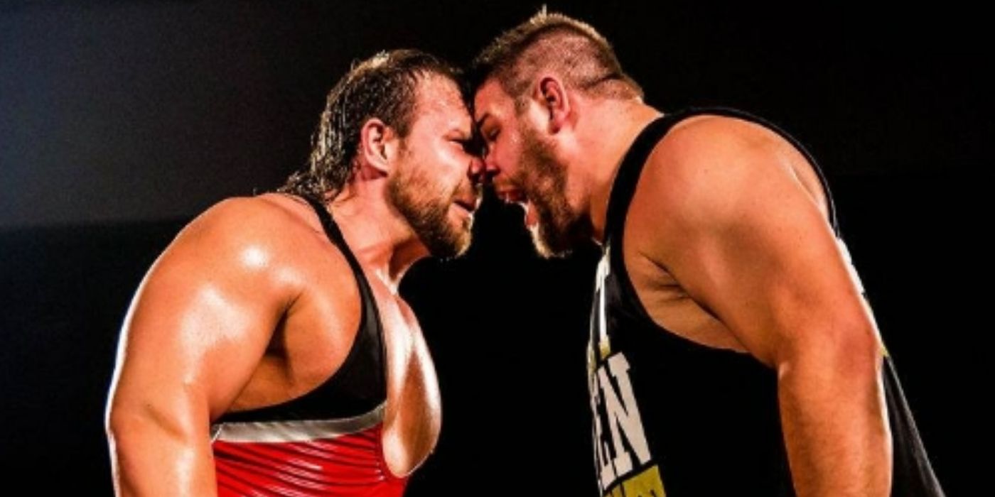 Michael Elgin and Kevin Owens