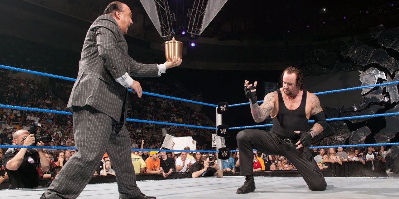 Paul Heyman controls The Undertaker 