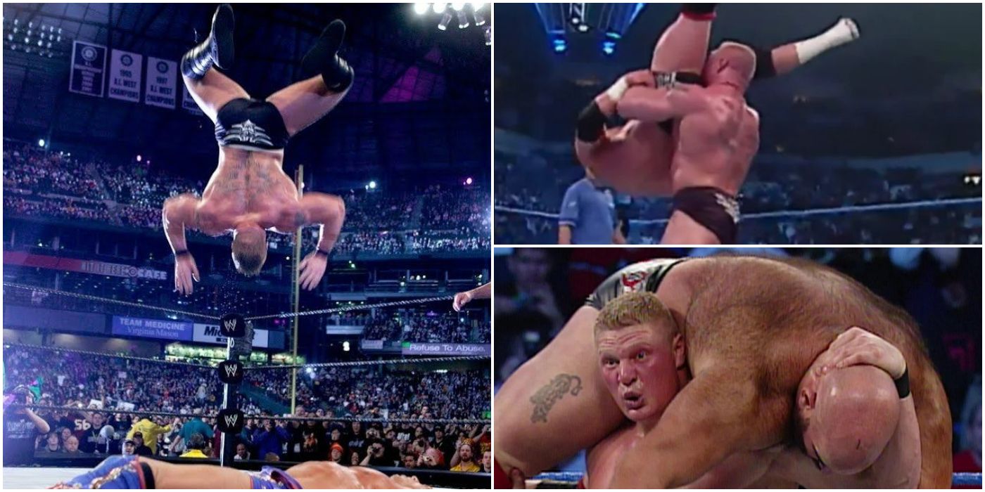 Pictures of Brock Lesnar's botches