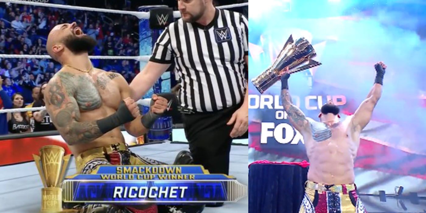 Ricochet Wins FirstEver WWE SmackDown World Cup