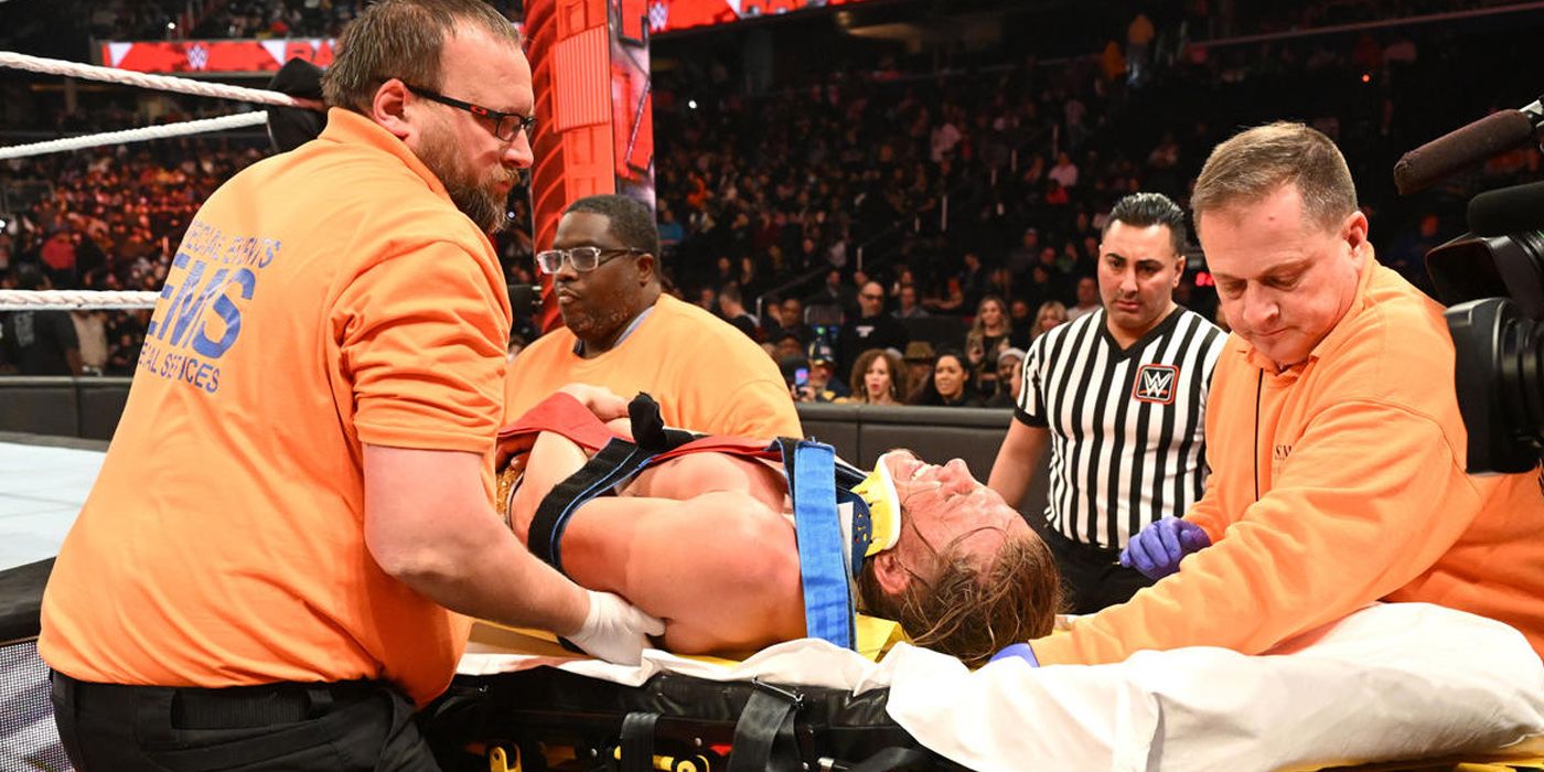 Riddle injured Raw WWE