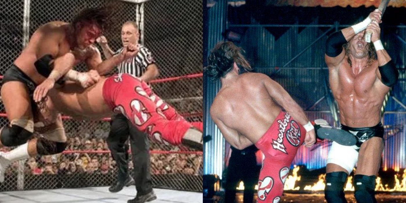 Shawn Michaels and Triple H in 3 Stages of Hell in WWE.
