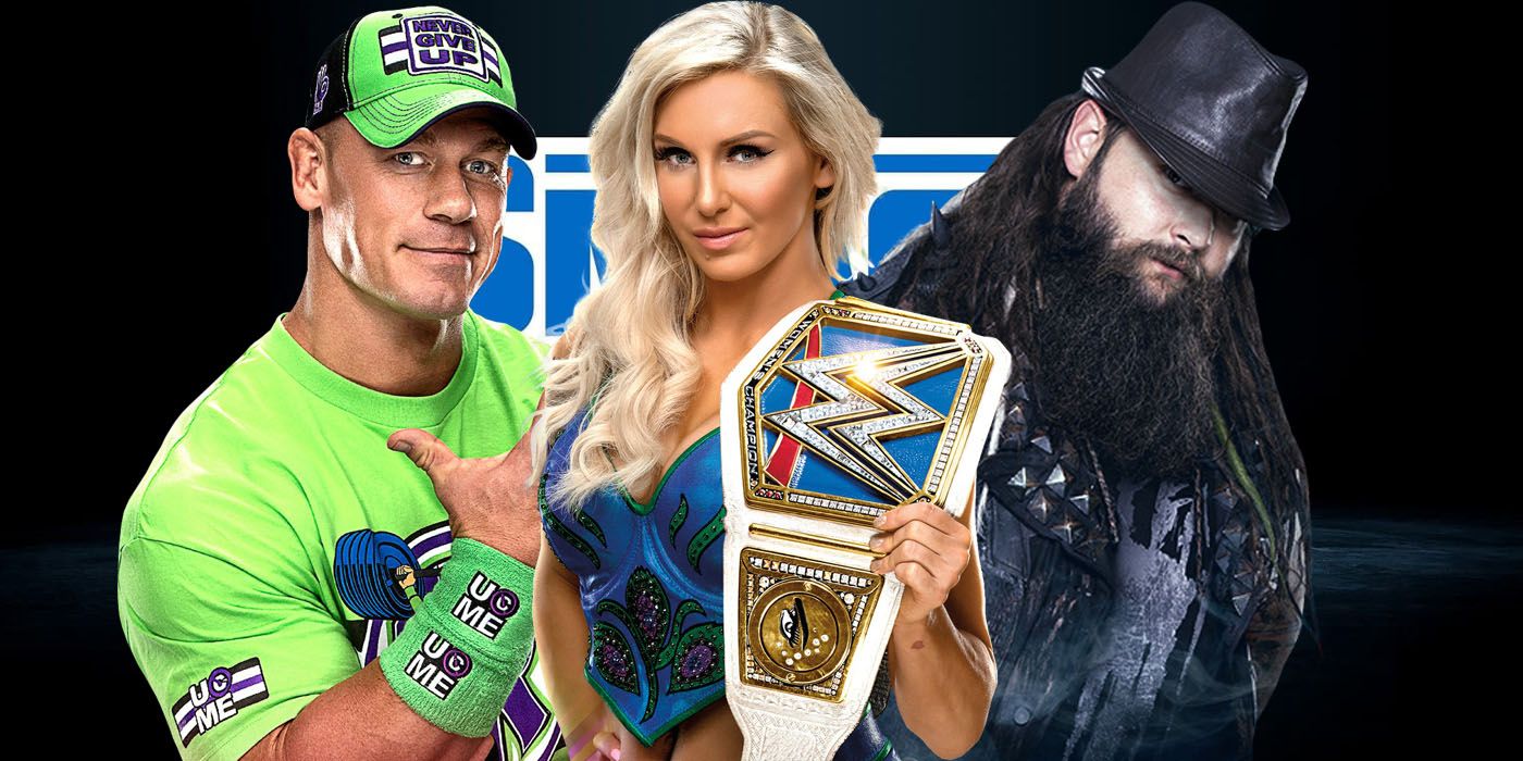 SmackDown Cena Flair Wyatt WWE