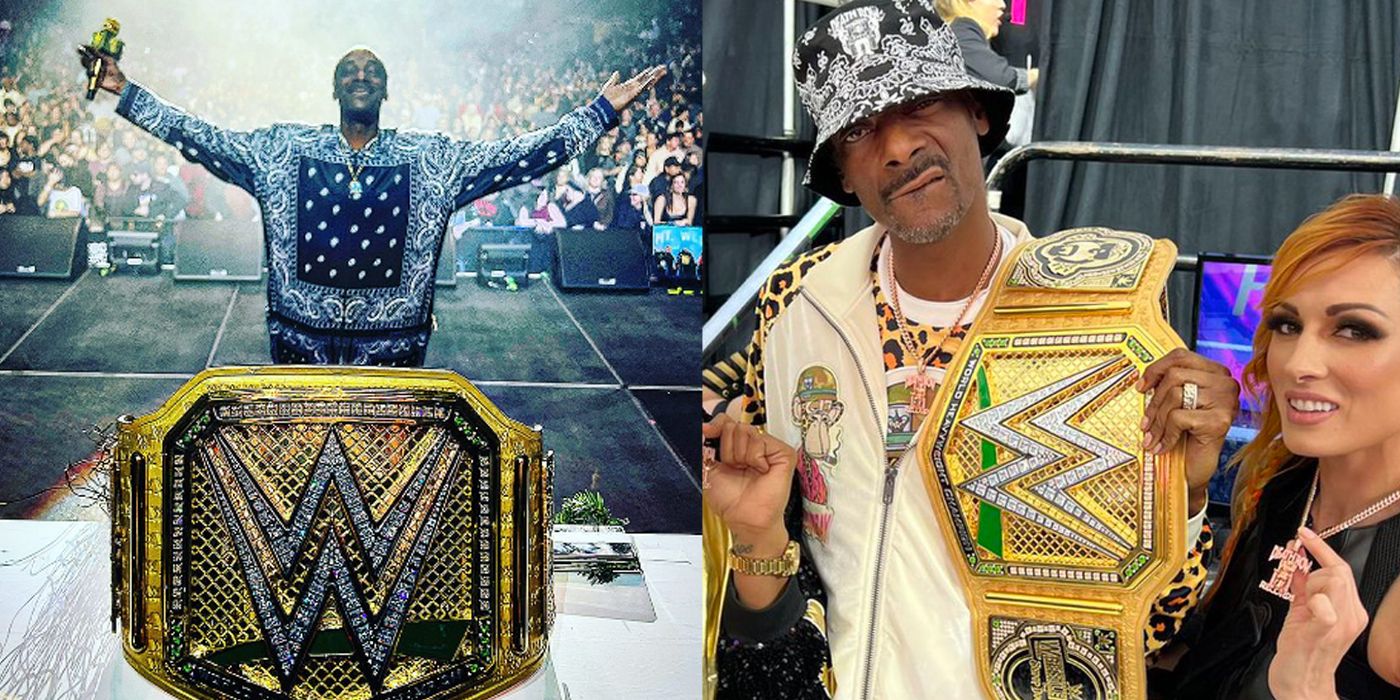 Snoop Dogg Loses His Golden WWE Title And Company Is Looking For It