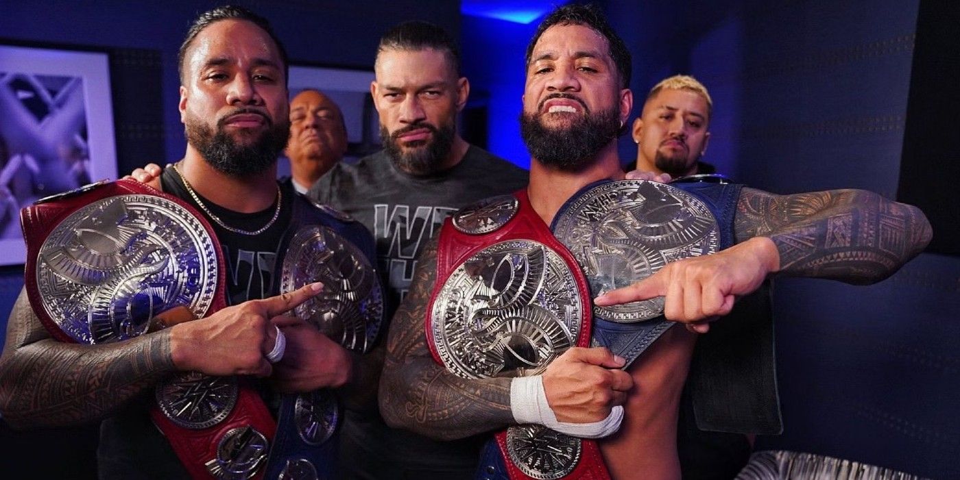 the usos stood at the front of the bloodline