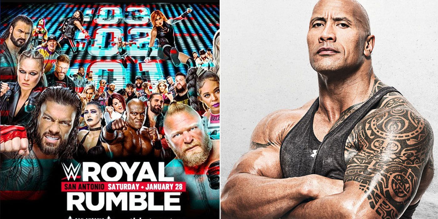The Rock Royal Rumble WWE 2023