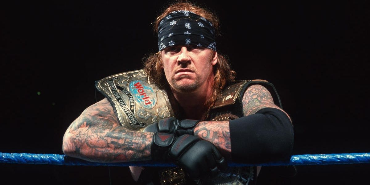 The Undertaker WWF Tag Team Champion 2001 Cropped