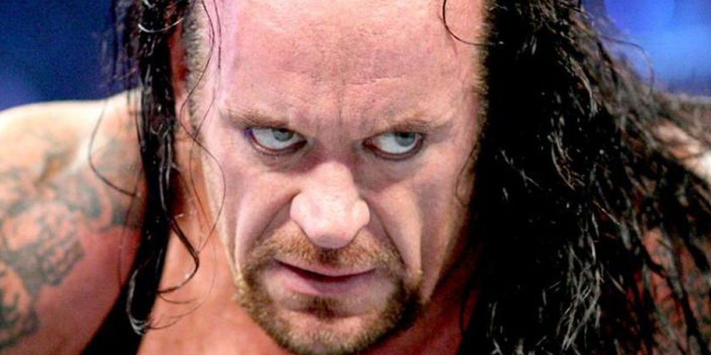 the undertaker's face