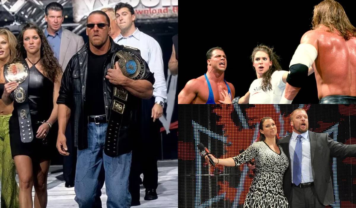 Triple H And Stephanie Mcmahon Kiss Triple H And Stephanie McMahon