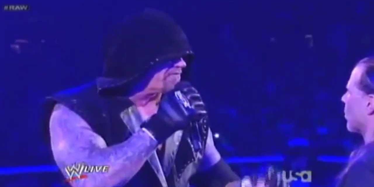 Undertaker botched promo 