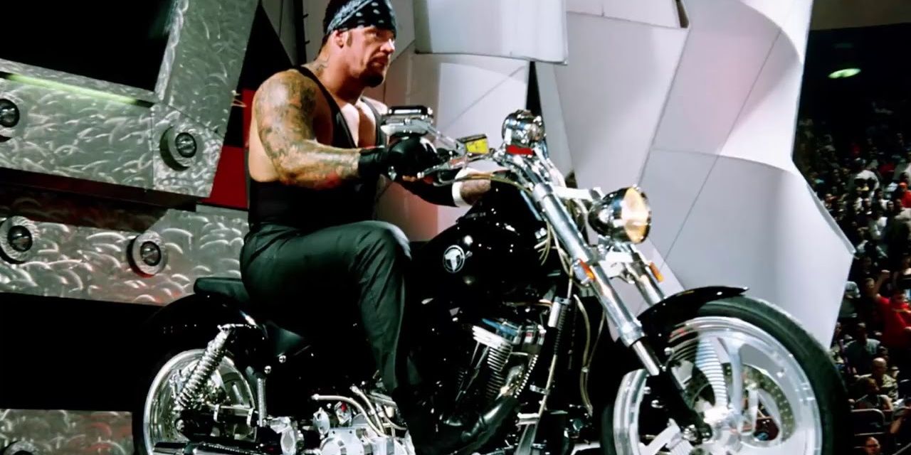 Undertaker on his bike Cropped