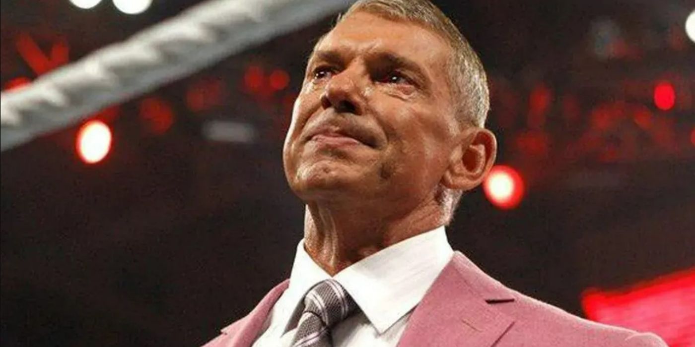 Vince McMahon crying