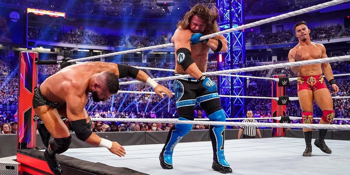 AJ Styles Men's Royal Rumble 2022 Cropped