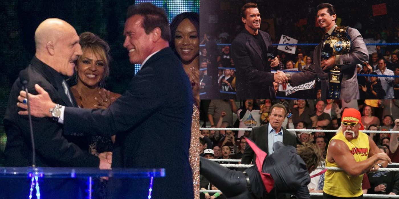 Arnold Schwarzenegger in WWE
