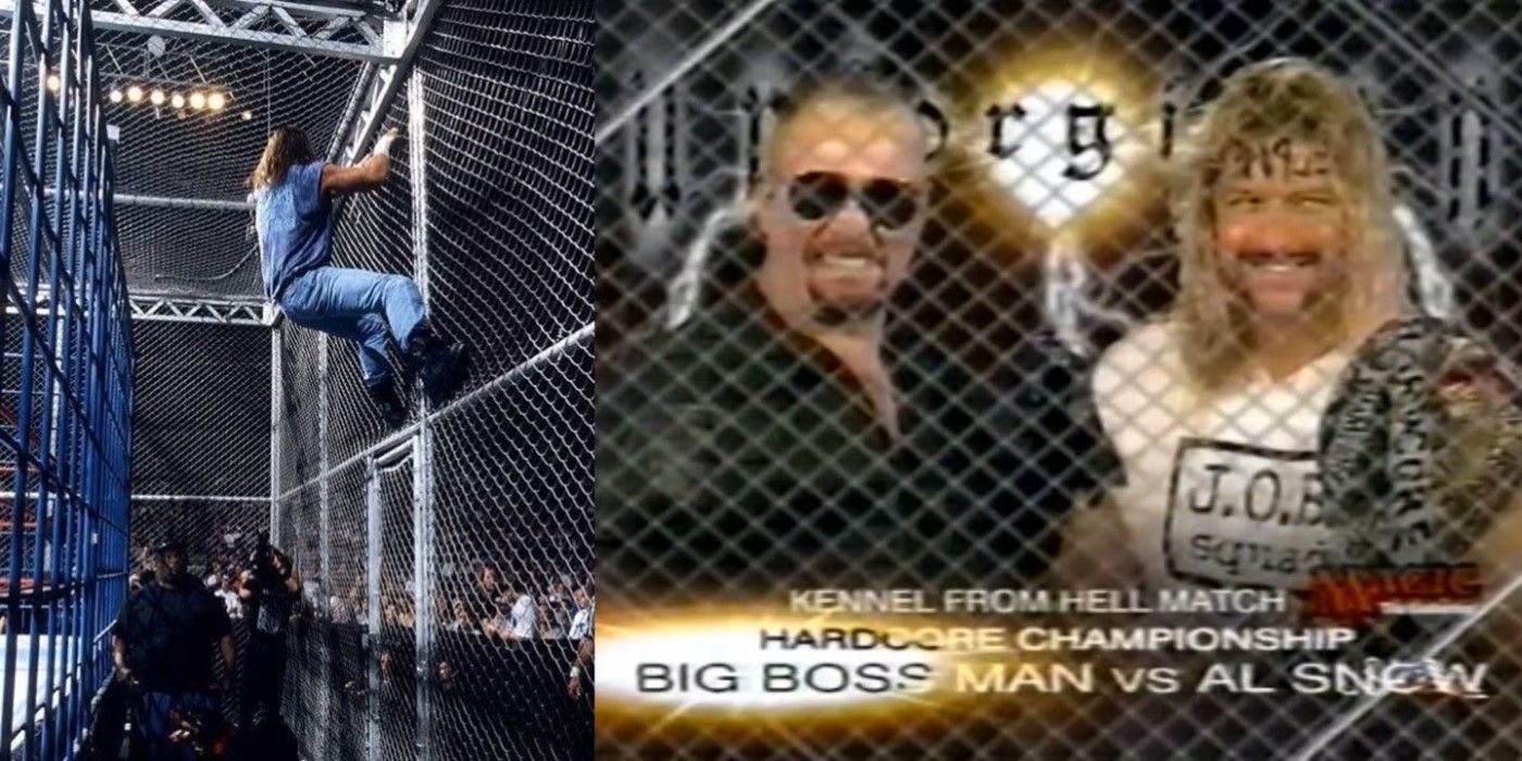 The Kennel From Hell WWE's Most Notorious Gimmick Match Ever, Explained