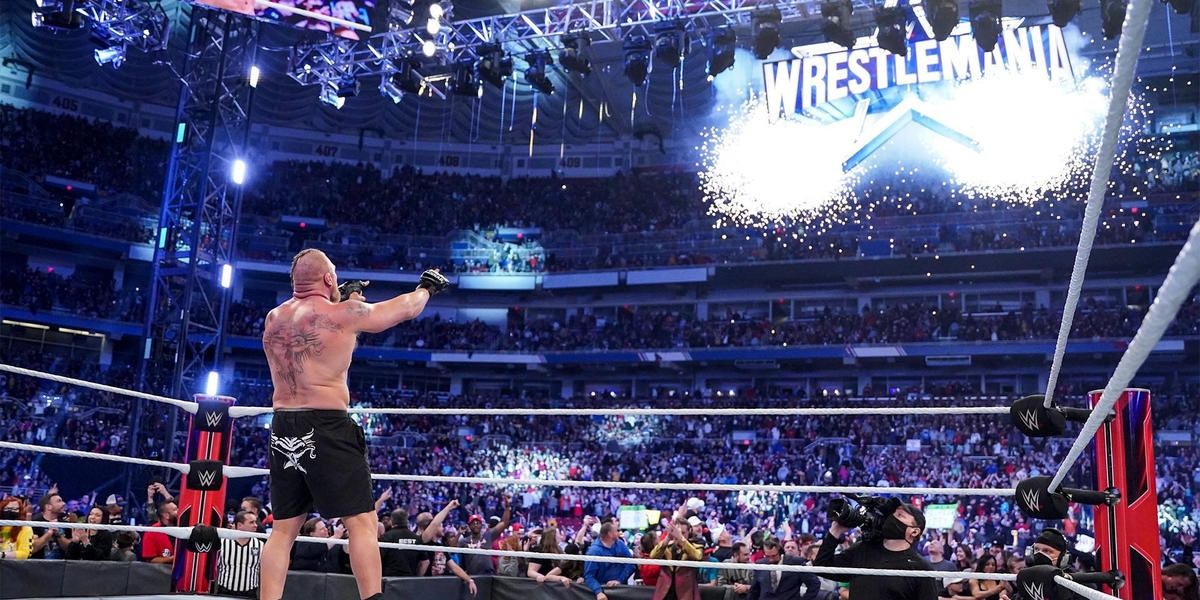 Brock Lesnar Royal Rumble 2022 Cropped