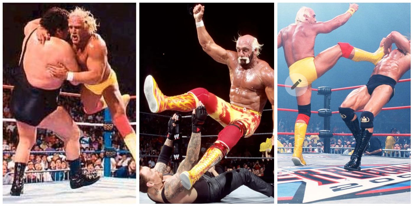 Download Hulk Hogan Retro Poster Wallpaper | Wallpapers.com