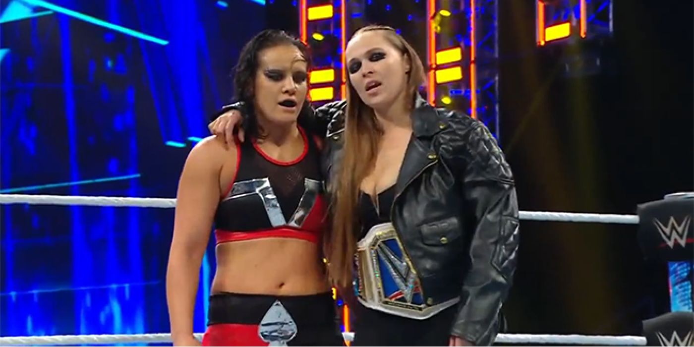 Ronda Rousey Tired Of The Smackdown Women S Title Wants Tag Division