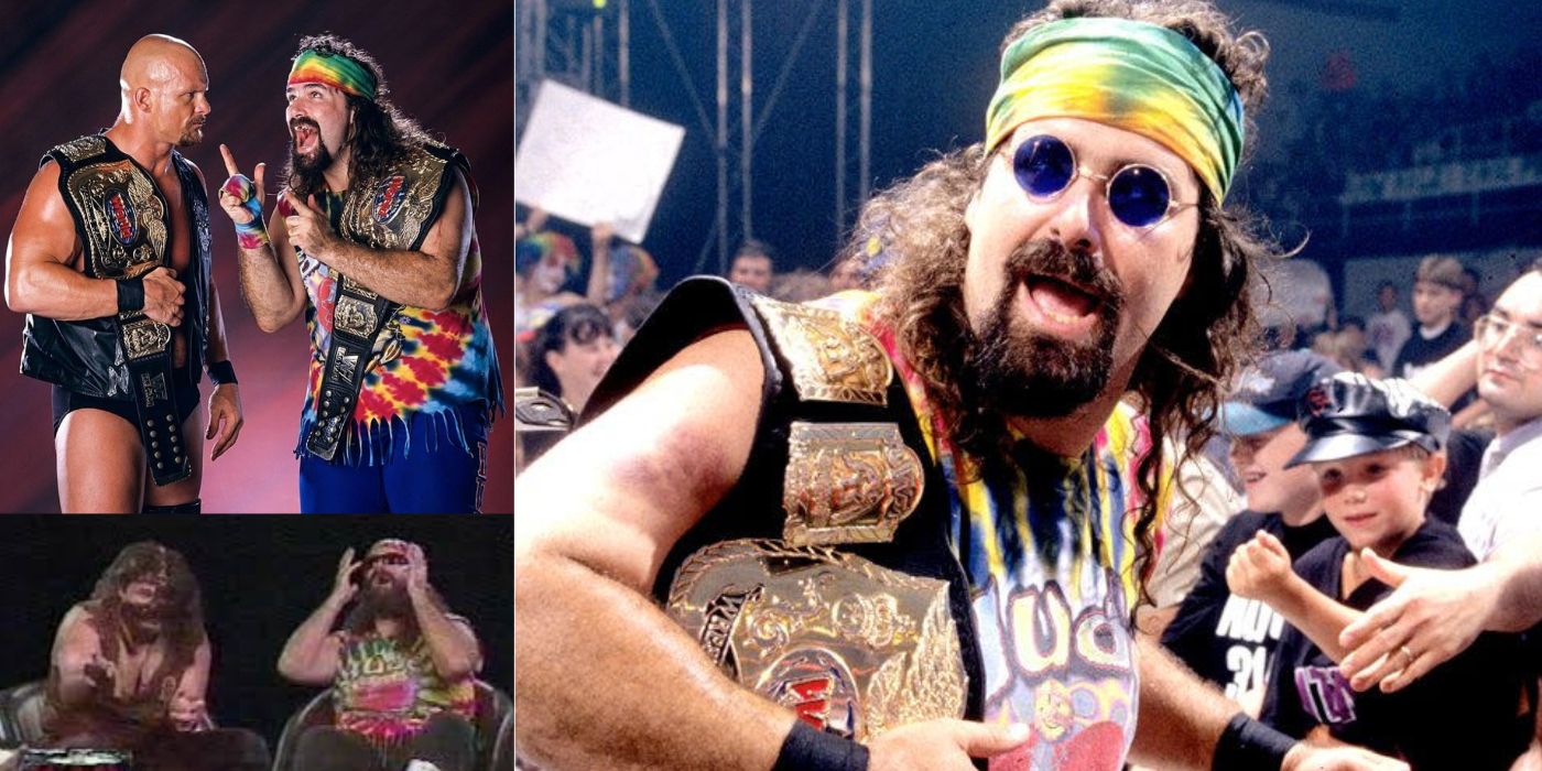 The Real Life Origins Of Mick Foley's Dude Love WWE Gimmick, Explanied
