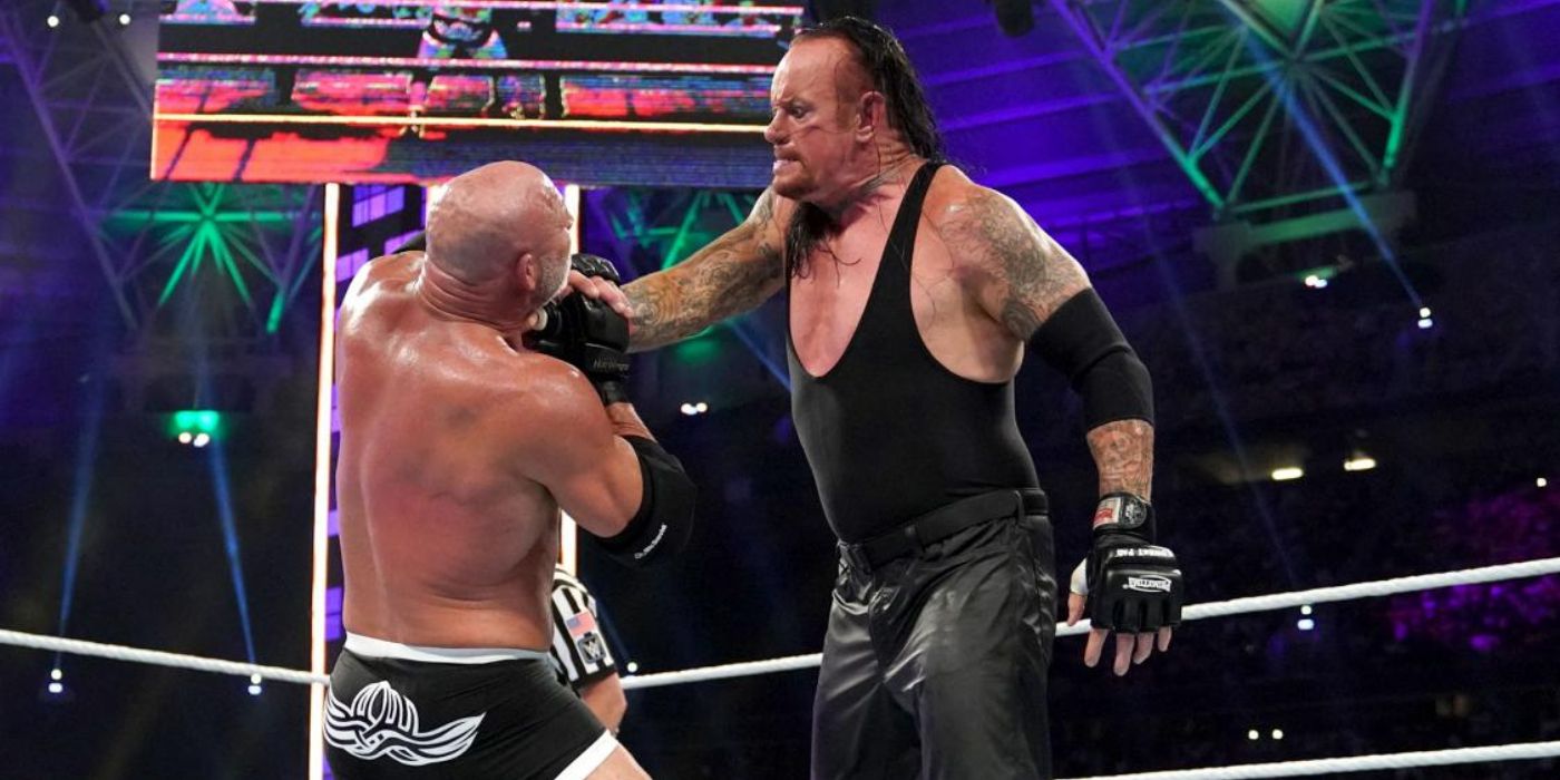 Goldberg Vs. The Undertaker match