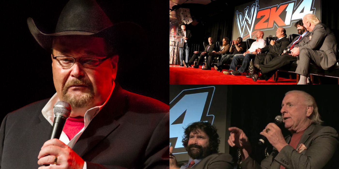 Jim Ross WWE 2K14 Panel