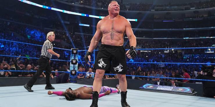 2019: Kofi Kingston Vs. Brock Lesnar (SmackDown October 4)