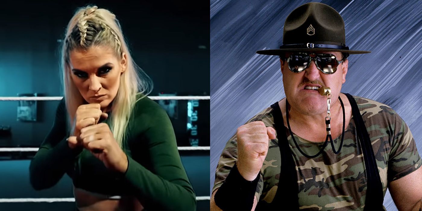 Lacey Evans Sgt Slaughter WWE