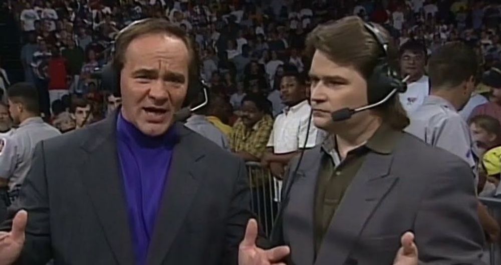 Larry Zbyszko and Tony Schiavone