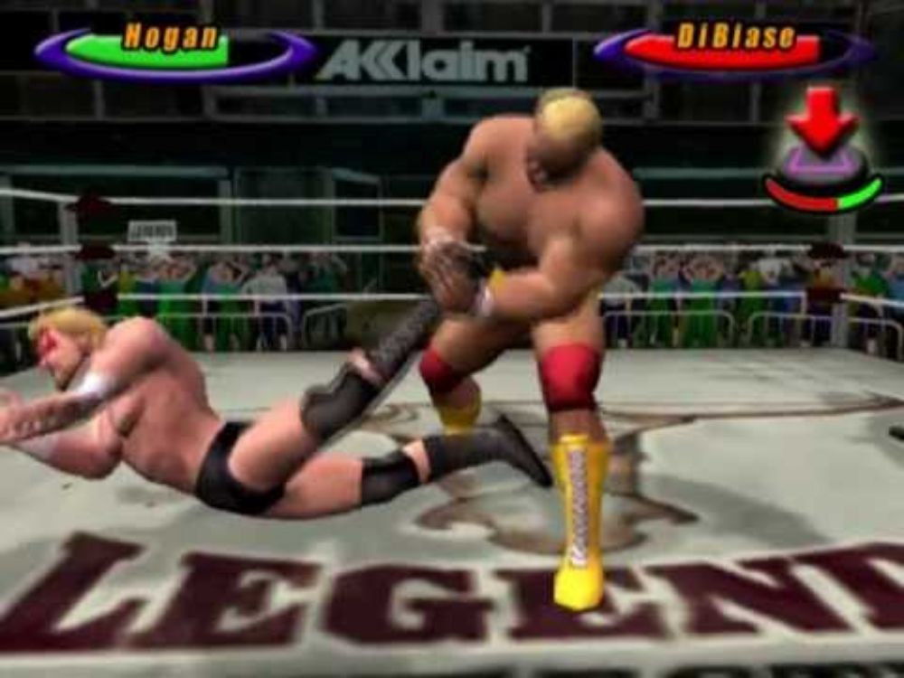Hulk Hogan vs. Ted Dibiase in Legends of Wrestling