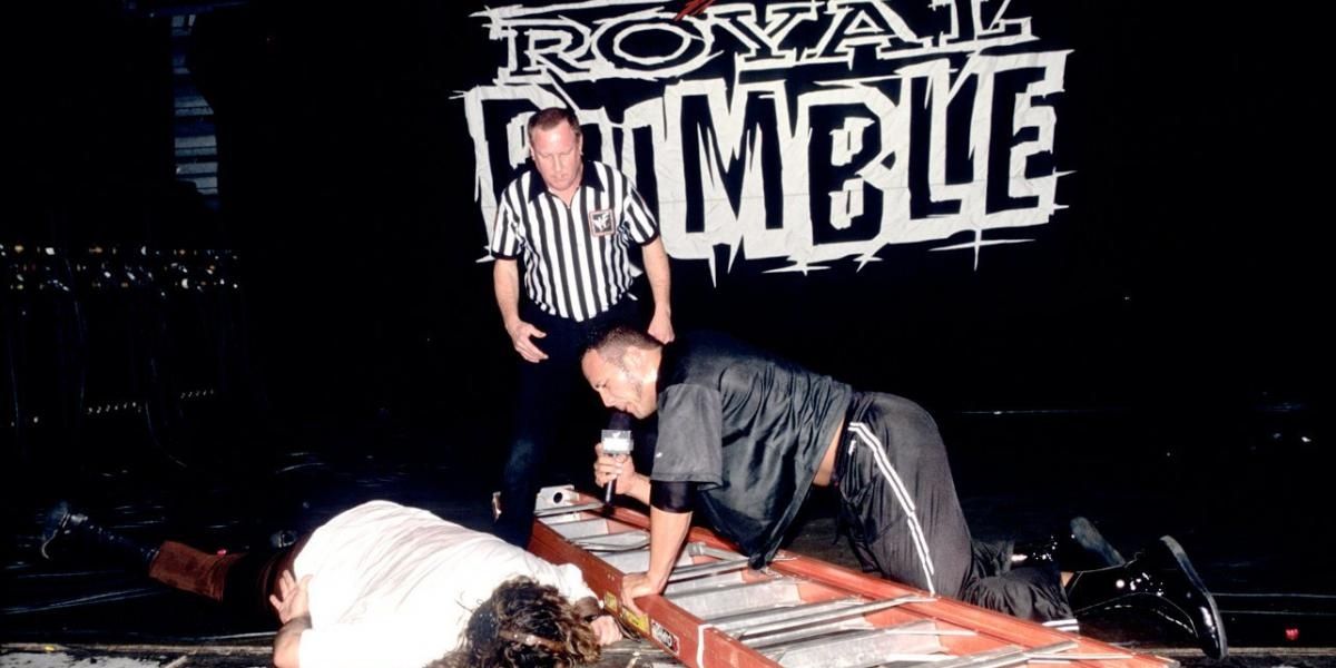 Mankind v Rock Royal Rumble 1999 Cropped
