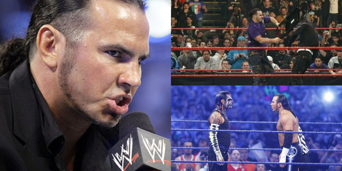 Matt Hardy Heel Turn On Jeff Hardy in WWE