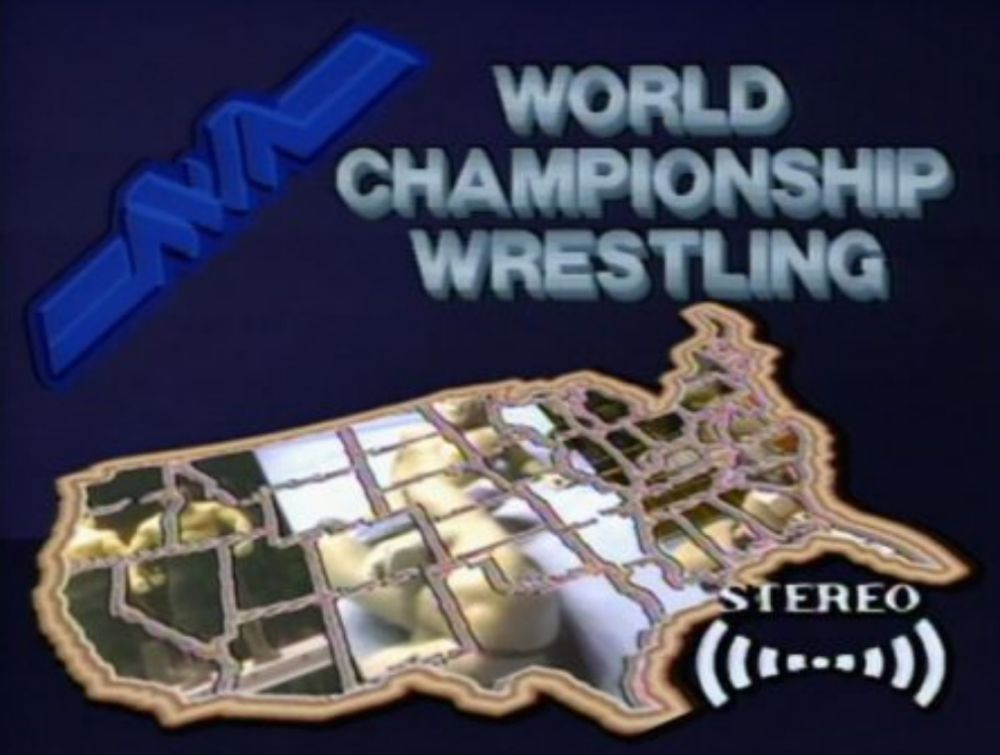 NWA World Championship Wrestling logo and title screen
