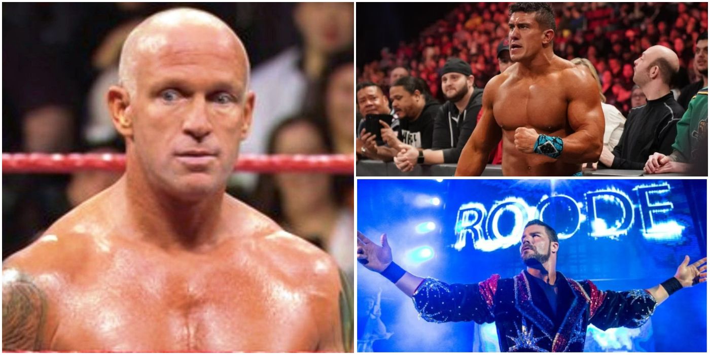 Pictuers of Eric Young, EC3, and Robert Roode