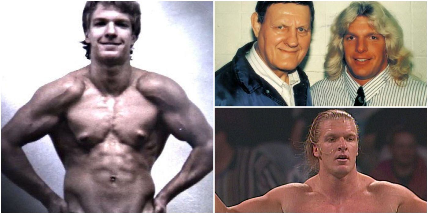 Pictures of a young Triple H