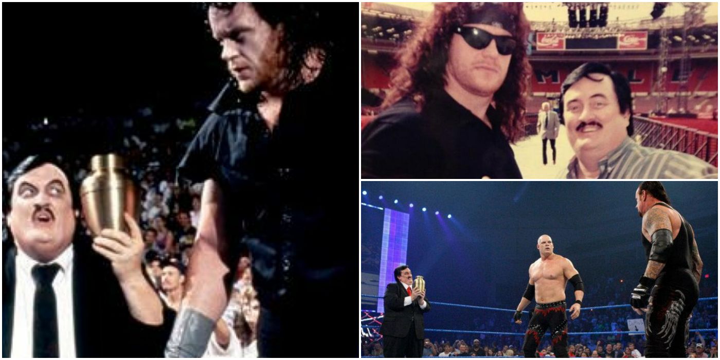 Pictures of Paul Bearer, The Undertaker, and Kane