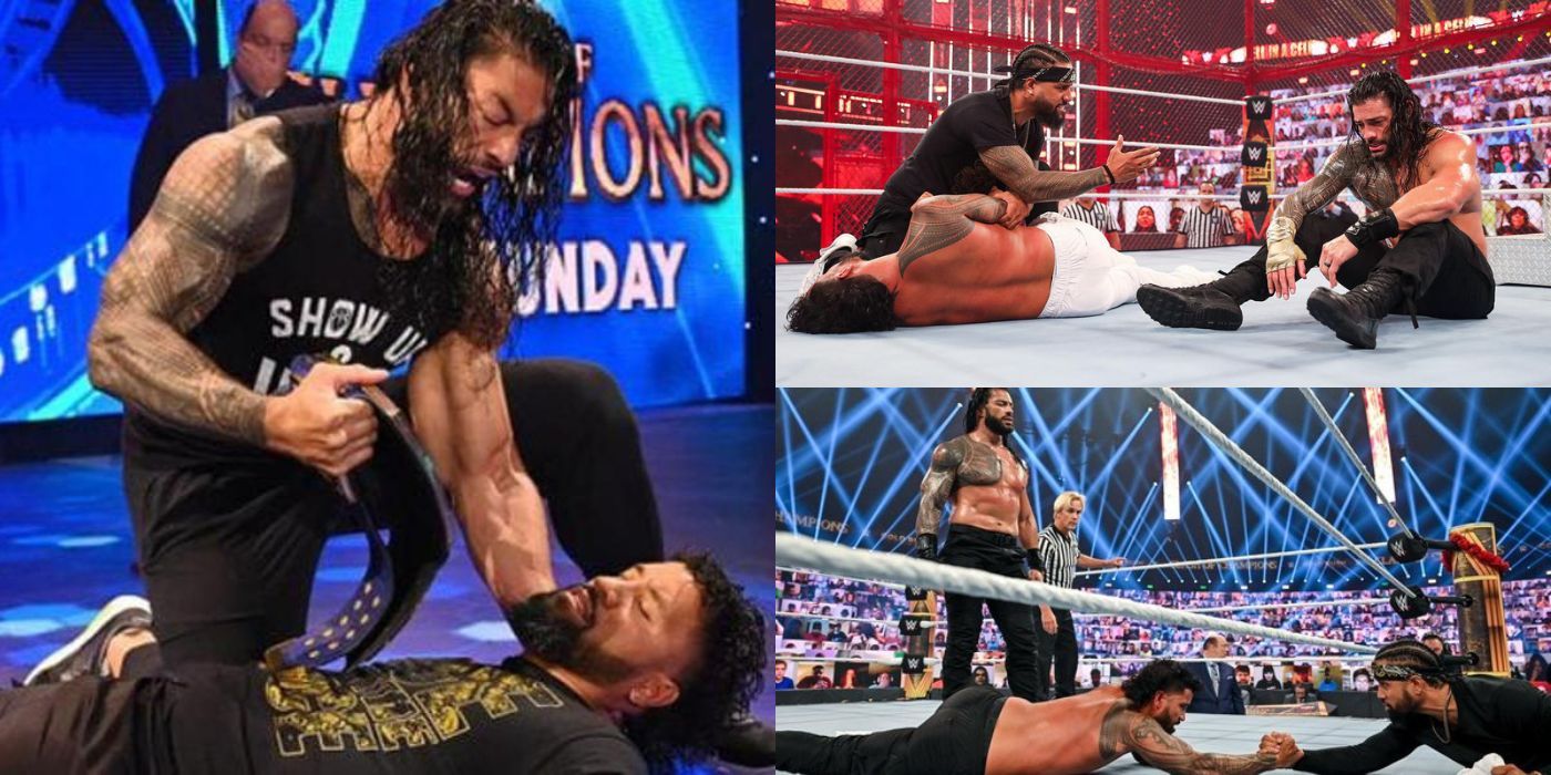 Roman Reigns Vs Jey Uso Rivalry WWE