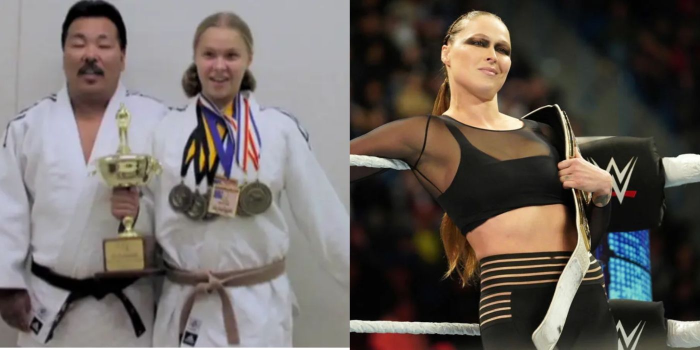10 Pictures Of A Young Ronda Rousey WWE Fans Need To See