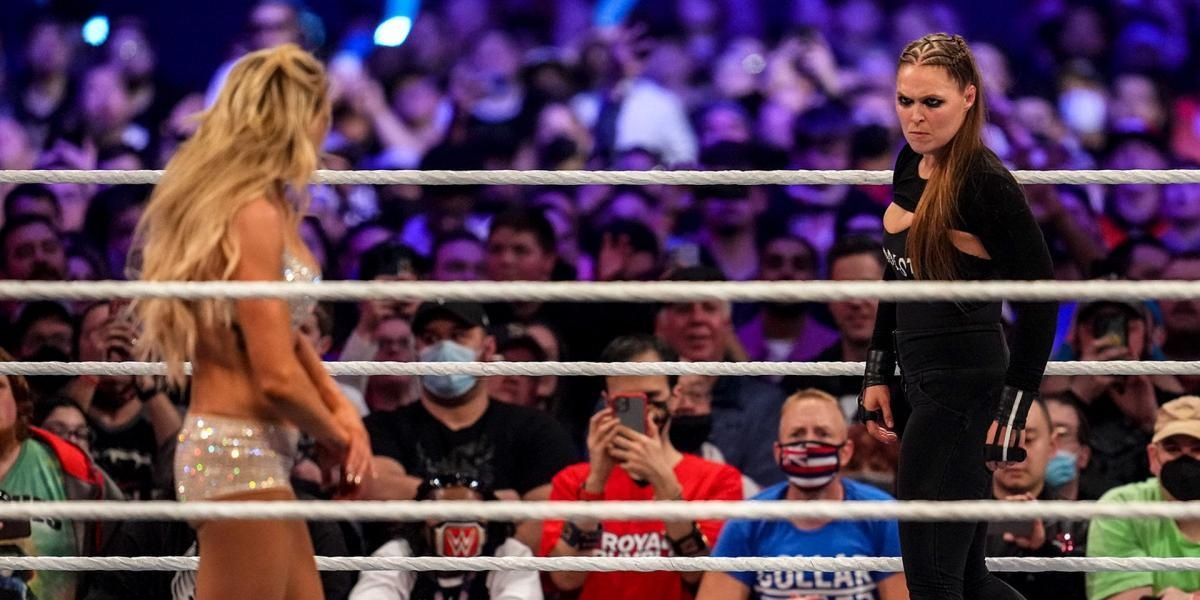 Ronda Rousey Women's Royal Rumble 2022 Cropped
