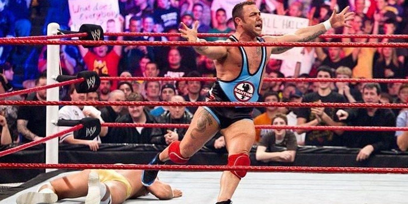 Royal Rumble 2011 - Santino Marella referred