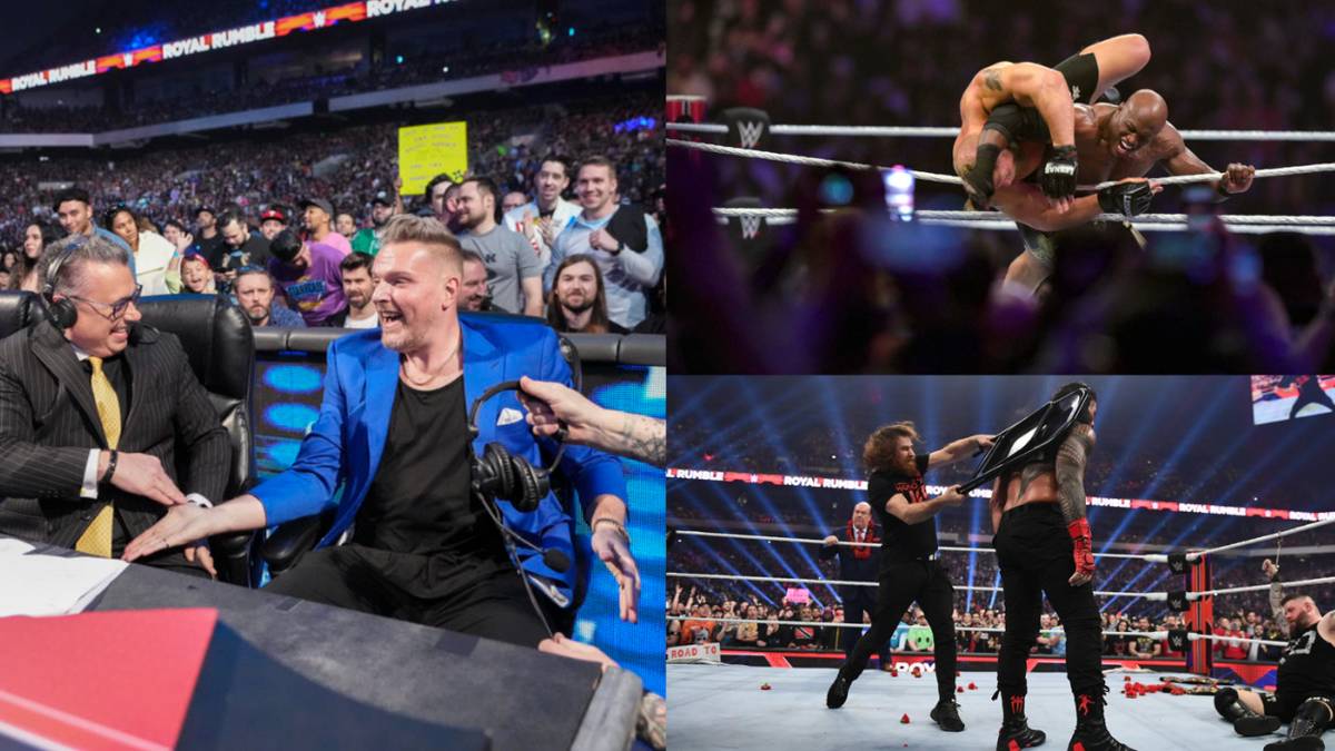 10 Loudest Crowd Reactions At The WWE Royal Rumble 2023