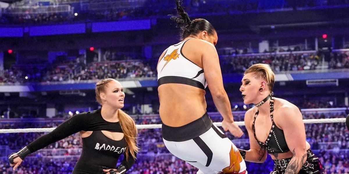 Shayna Baszler Royal Rumble 2022 Court for women