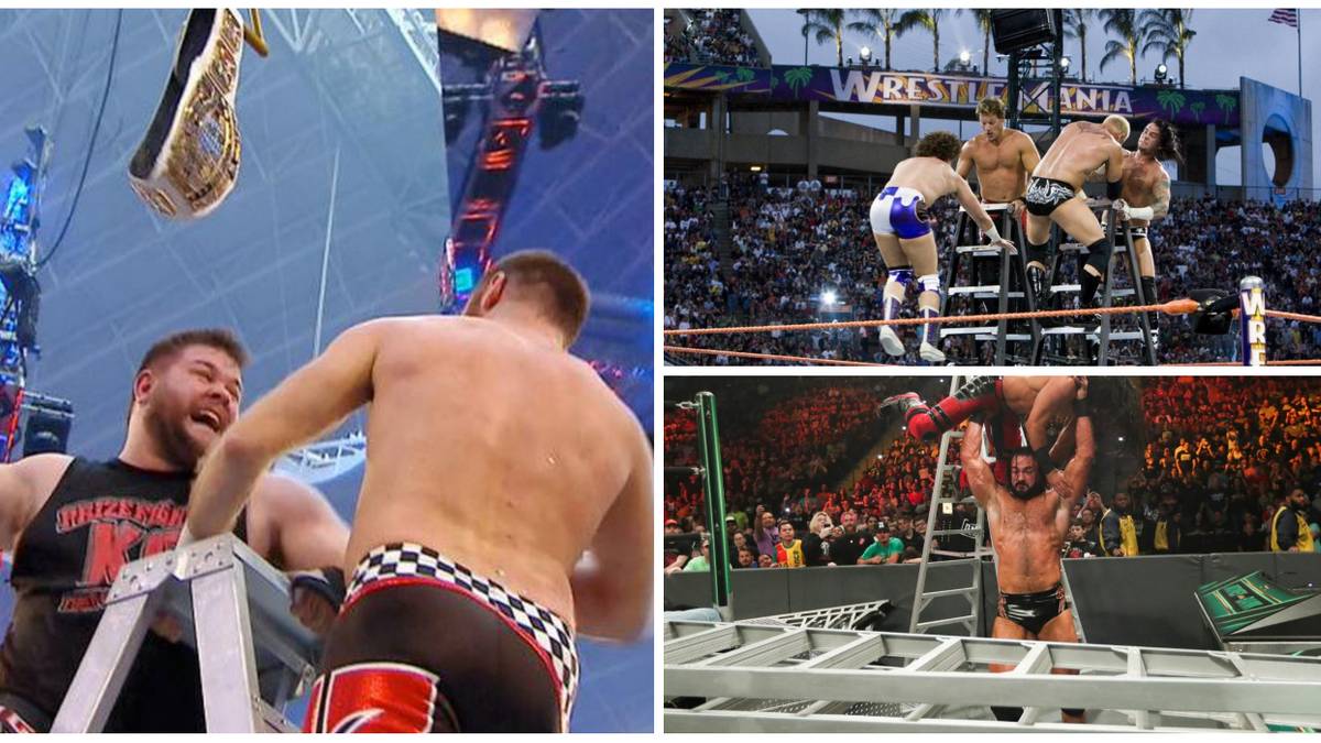 Ladder Match Example Top 10 Stunts From Forgotten Ladder Matches