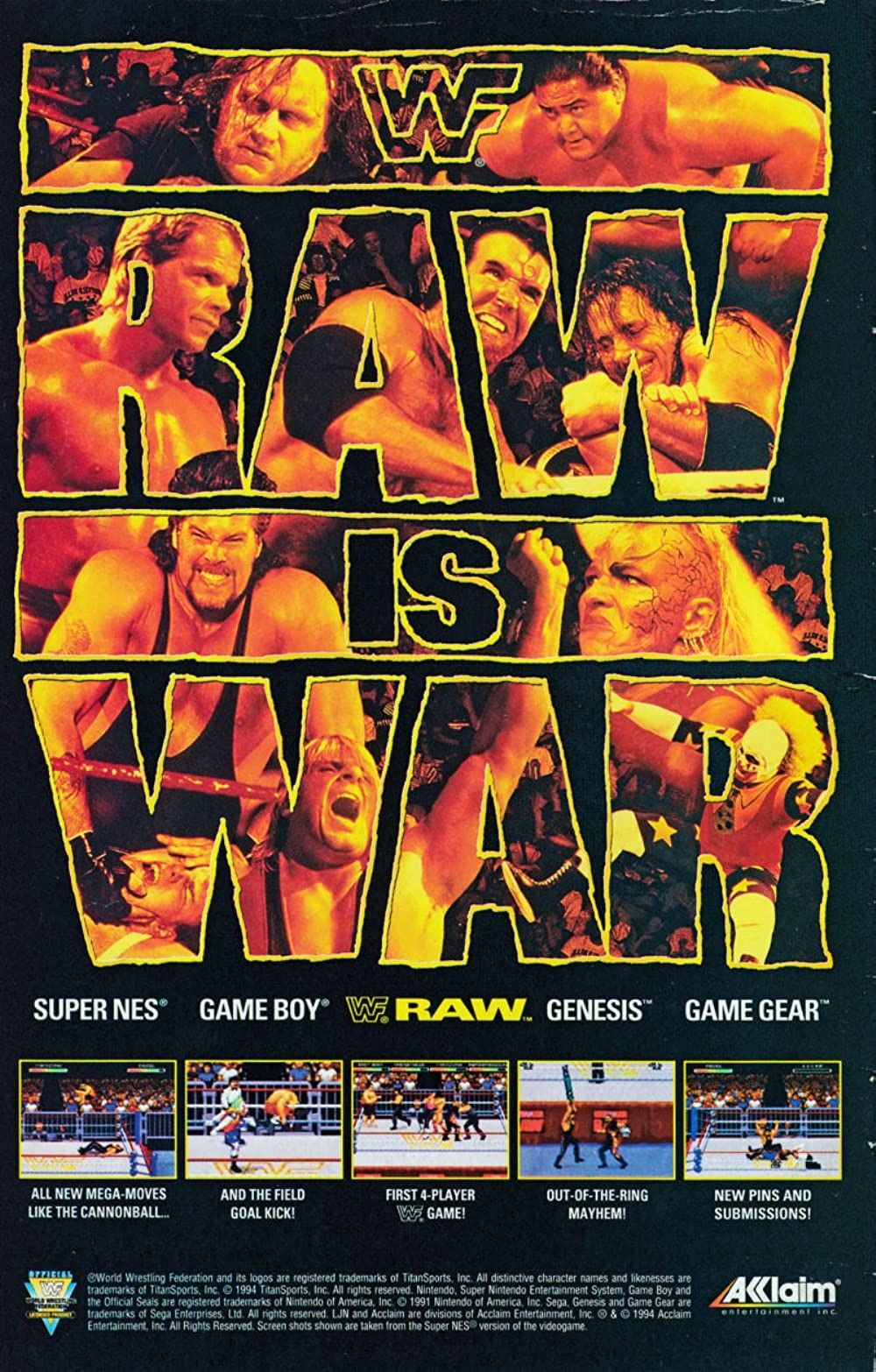 WWF-Raw-Video-Game