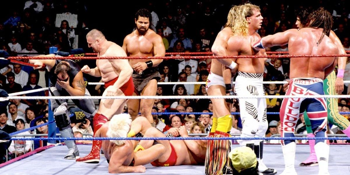 1992 Royal Rumble match Cropped