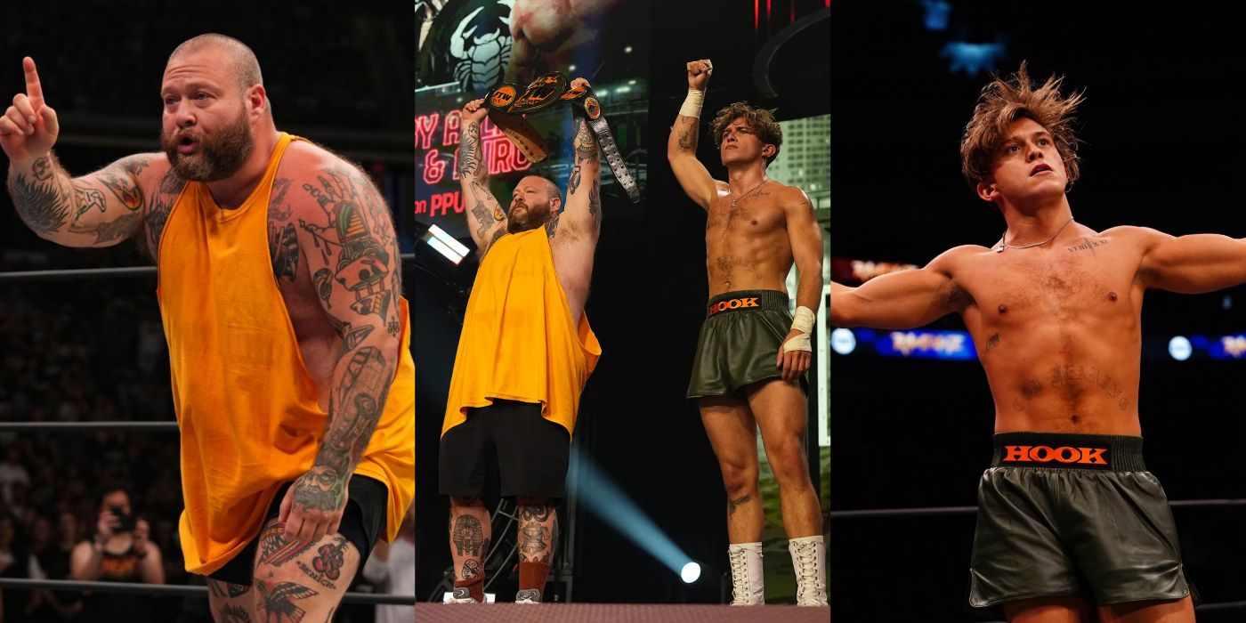 The Real Life Friendship Between AEW's Hook & The Rapper Action Bronson,  Explained