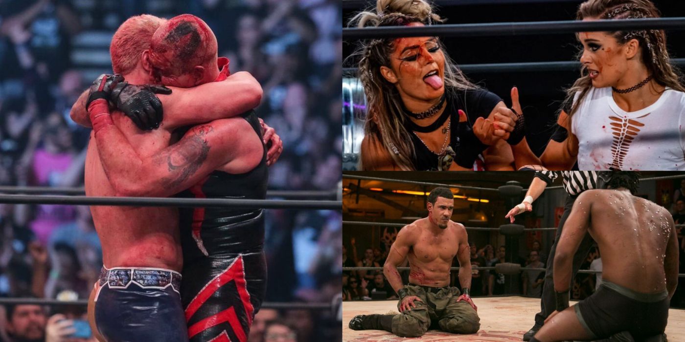 10 Current AEW Stars: What's The Most Extreme Match They Competed In?