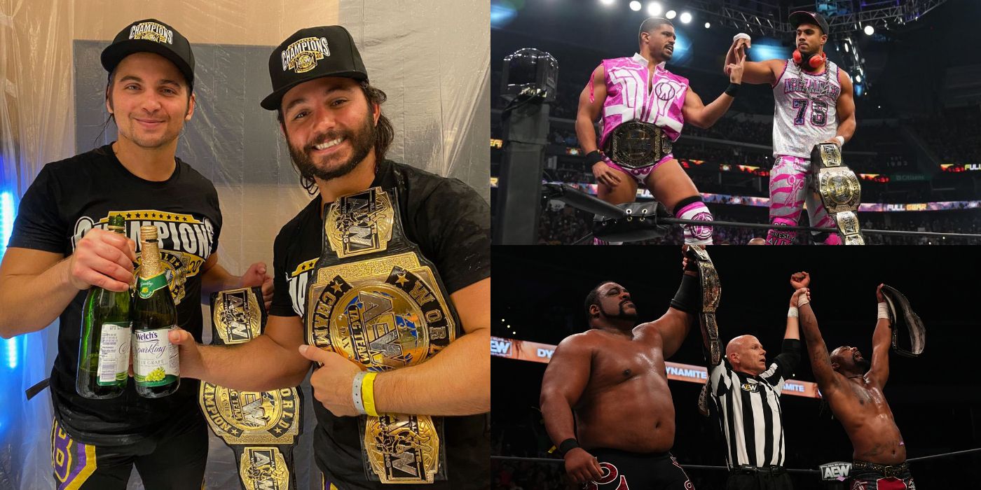 Every AEW World Tag Team Champion, Ranked From Worst To Best Wild News