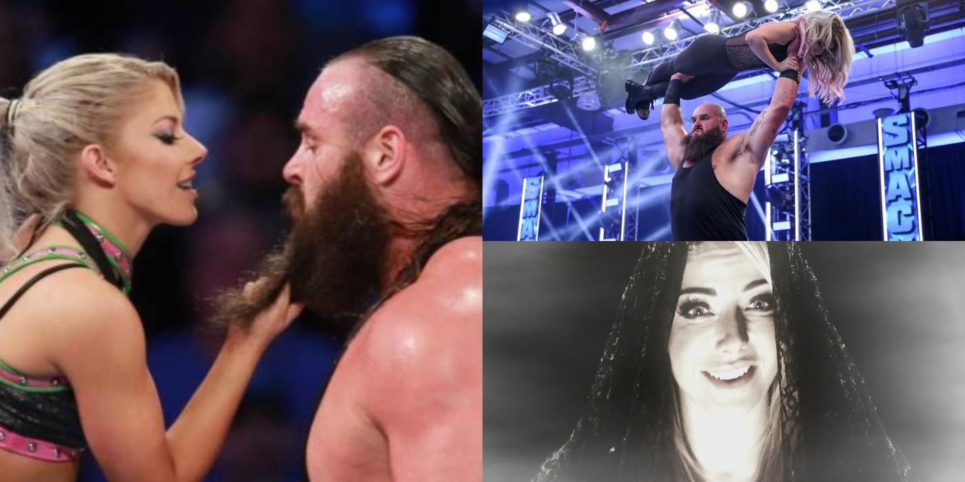 Braun Strowman And Alexa Bliss In WWE