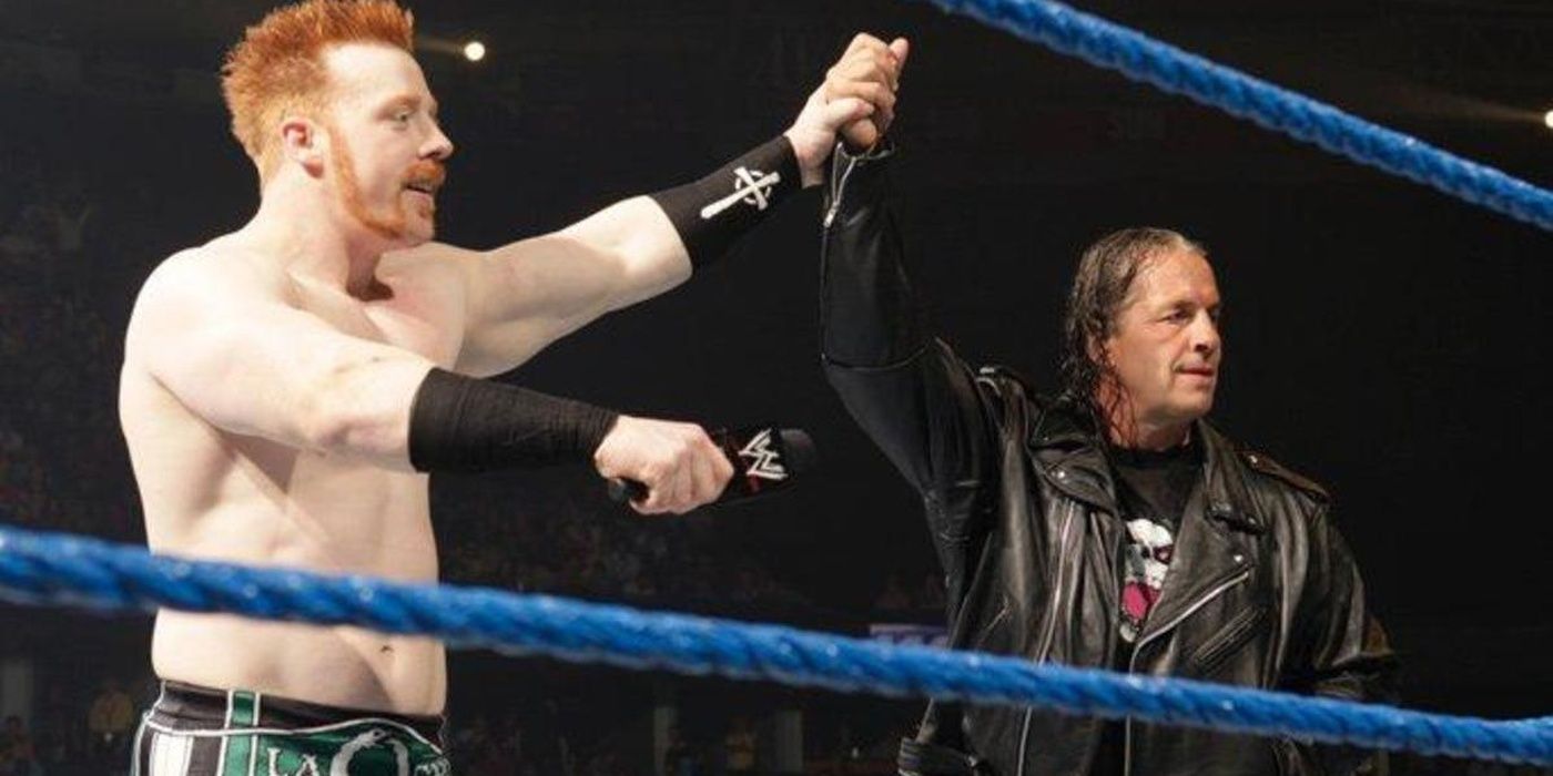 Bret Hart And Sheamus Cropped