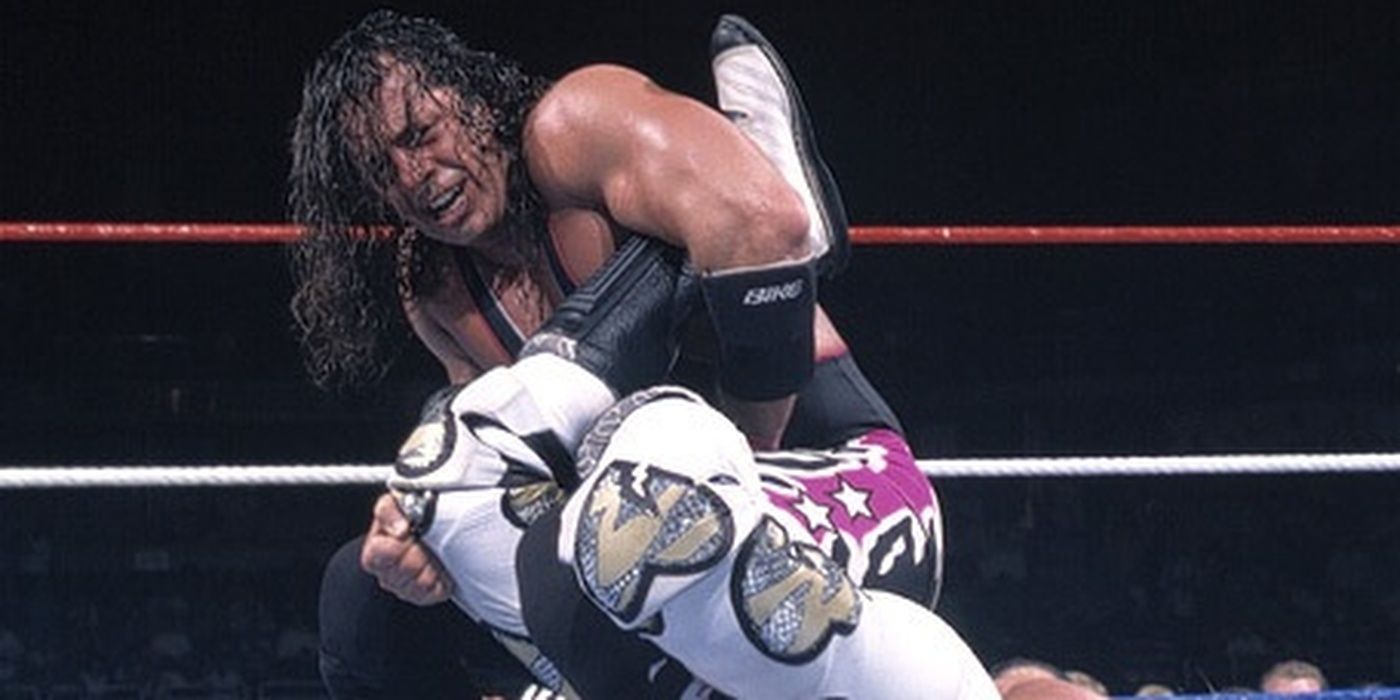 Which Wrestler Invented Bret Hart's Sharpshooter Finisher?